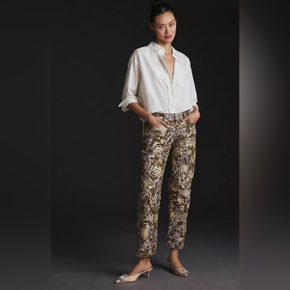 Anthropologie x Pilcro Pilcro The Wanderer Low-Rise Pants Size 30 NWOT